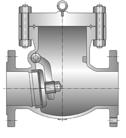 铸钢止回阀